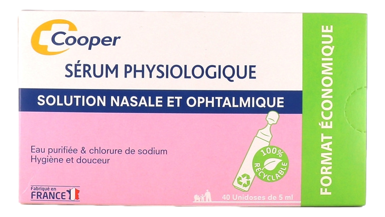 SÉRUM PHYSIOLOGIQUE
